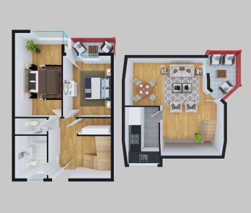 "Liebevolle Maisonettewohnung mit viel Charme - Baselmattweg 142a" - Photo 3