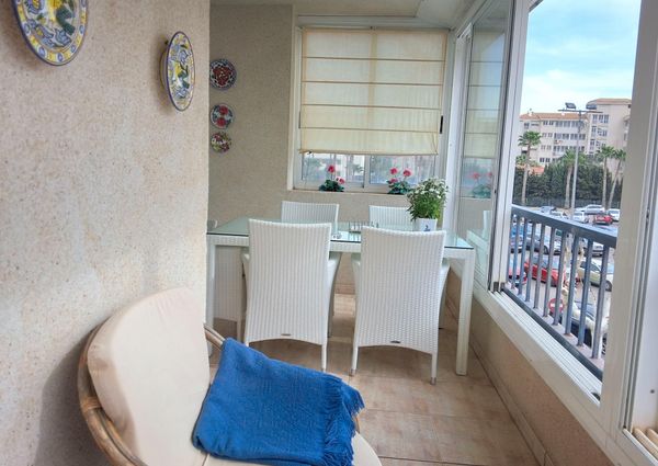 Apartment in Albir with glassed terrace and included garage – #AC-05345