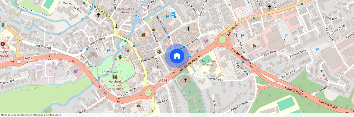 Gascoyne Way Service Road Hertford SG14