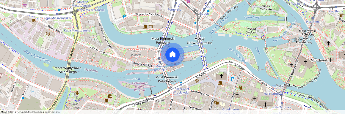 ul. Księcia Witolda, Nadodrze, Śródmieście, Wrocław, dolnośląskie