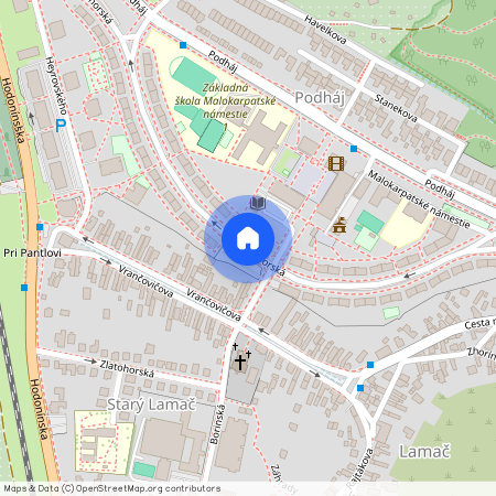 Studenohorská, Bratislava-Lamač, okres Bratislava IV