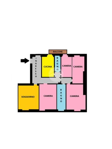 5 locali in affitto - Photo 4