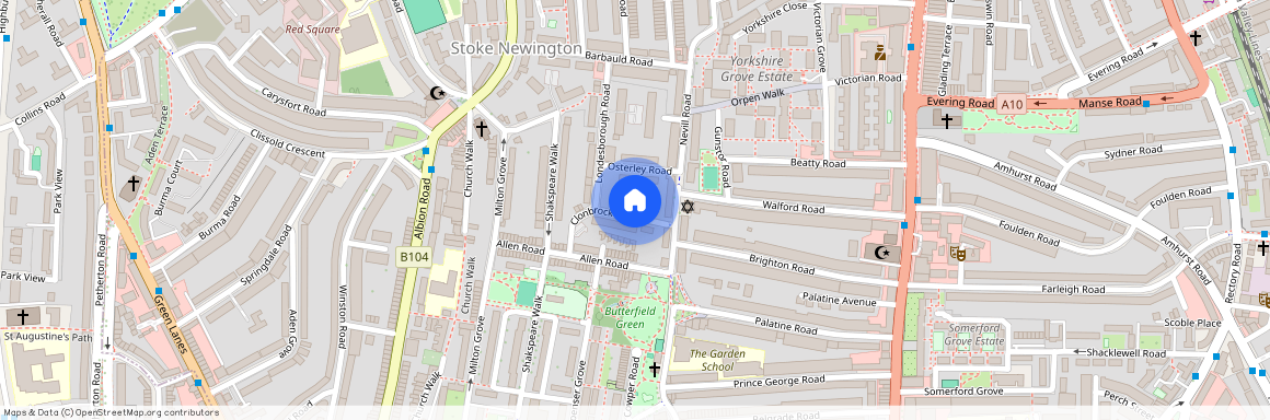 Clonbrock Road, Stoke Newington, N16