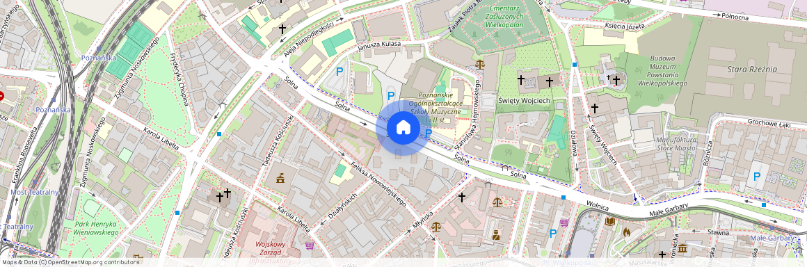 ul. Solna, Centrum, Stare Miasto, Poznań, wielkopolskie