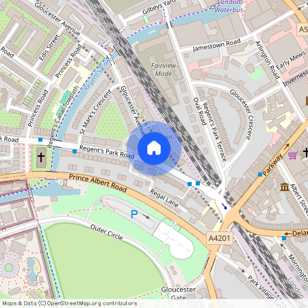 Gloucester Avenue, Primrose Hill, London, NW1