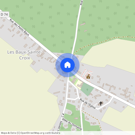 27180, Les Baux Sainte Croix