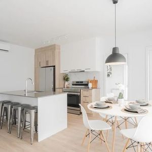 3 1/2 Avec Internet/mobilier 130m Métro - Photo 3