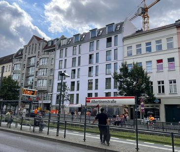 Weißensee: Berliner Allee: ERSTBEZUG im NEUBAU per Okt. 2024 : u.a. 1-Zi- EG- Wohnung mit TERRASSE - Foto 1