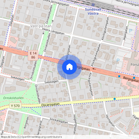 Sundsvall, Bergsgatan, 65, 85242