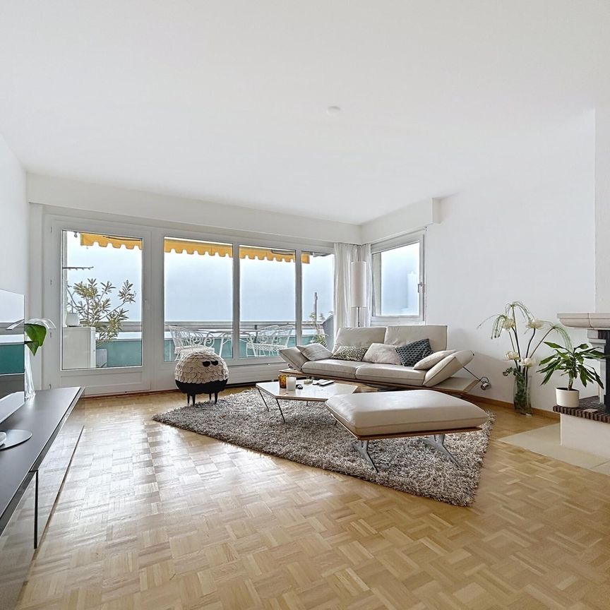 Beautiful apartment in Corseaux | Panoramic view - Photo 1