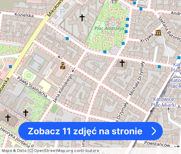 Katowice Centrum, 2-pokojowe mieszkanie z balkonem - Zdjęcie 1