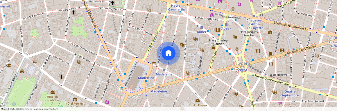 15 Rue Godot de Mauroy, 75009 Paris, France
