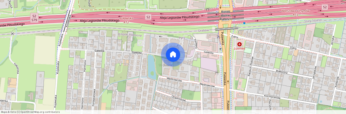 ul. Gawota, Pyry, Ursynów, Warszawa, mazowieckie