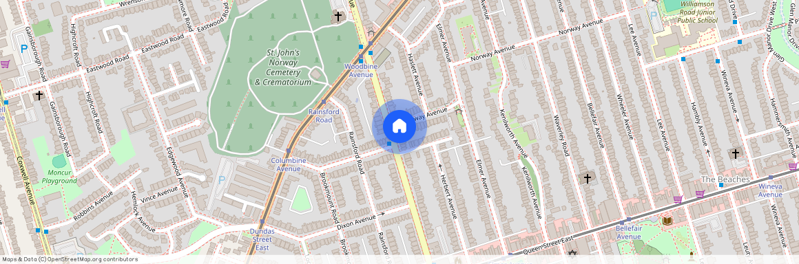 349 Woodbine Avenue Unit# Main, Toronto