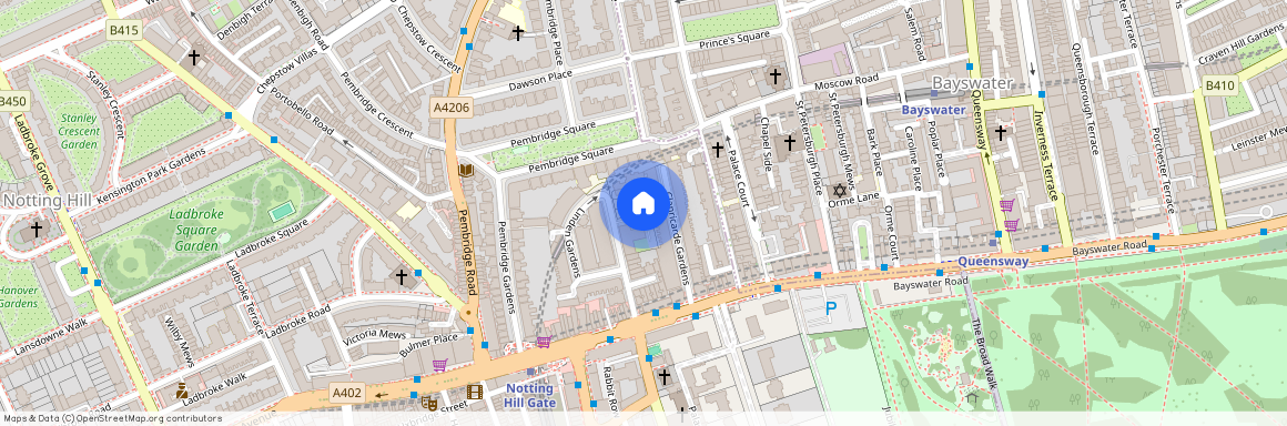 Clanricarde Gardens, Notting Hill, London, W2