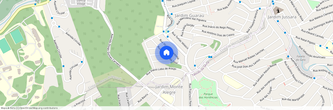 Rua Vitoriano da Silva, Jardim Guaraú, São Paulo - SP, 06755-320, Brazil