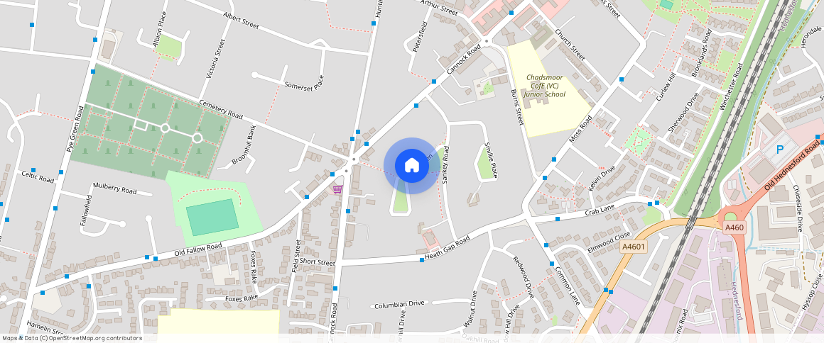 Hardie Green, Cannock, WS11