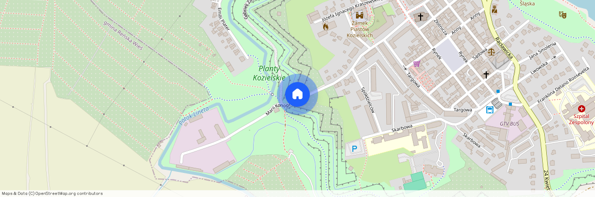 ul. Marii Konopnickiej, Stare Miasto, Kędzierzyn-Koźle, kędzierzyńsko-kozielski, opolskie