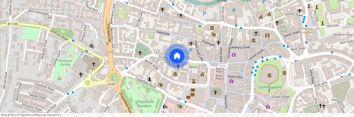 St Giles Street, Norwich, Norfolk, NR2