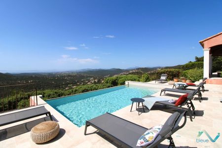 Villa climatisée pour 8 personnes avec piscine chauffée et vue mer panoramique à La Londe-les-Maures - Photo 5