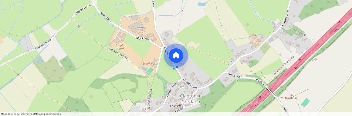 Clapton Lane, Clapton in Gordano, Bristol, Somerset, BS20