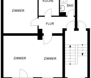 2-Zimmer Wohnung in Kornharpen - Photo 4