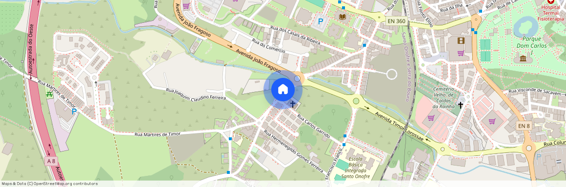 Leiria - Caldas da Rainha - Caldas da Rainha - Santo Onofre e Serra do Bouro - Bairro das Morenas