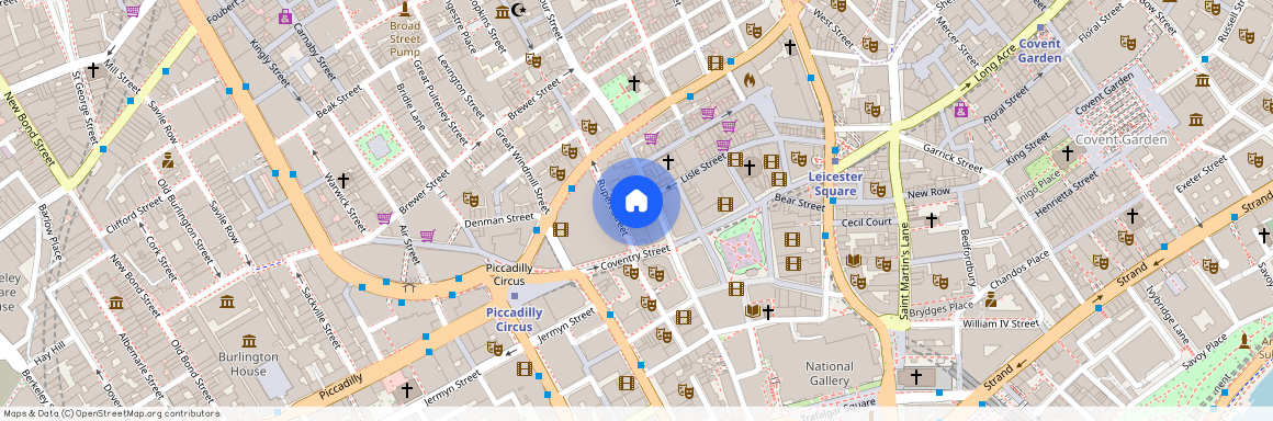 Rupert Street, London, Greater London, Soho, W1D