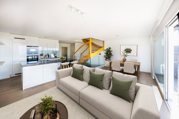 Villa familiale contemporaine avec vue panoramique sur le Léman – Aran - Foto 1