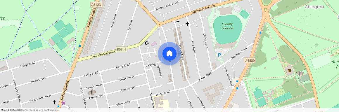 Lea Road, Abington, Northampton, NN1