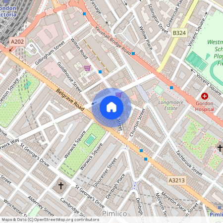 Warwick Way, Pimlico & Westminster, SW1V