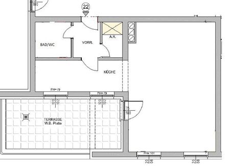 1-Zimmer Wohnung mit großzügiger Terrasse zu mieten in 1150 Wien - Photo 2
