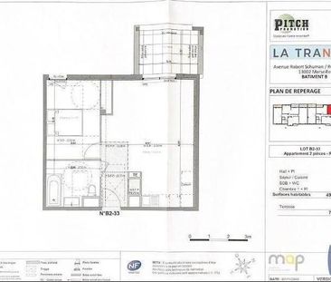 Location Appartement 2 pièces 49m² MARSEILLE 2ème - Photo 2