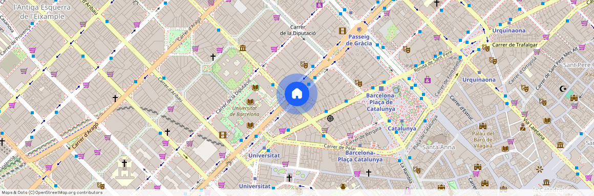 Gran Via de les Corts Catalanes, Barcelona, Catalonia 08007