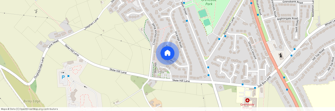 Vicarage Crescent, Grenoside, Sheffield, South Yorkshire, UK, S35