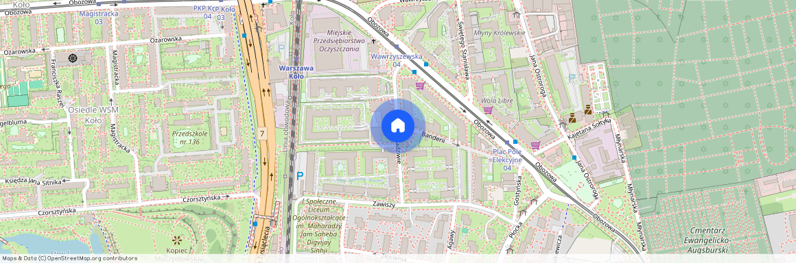 ul. Radziwie, Młynów, Wola, Warszawa, mazowieckie