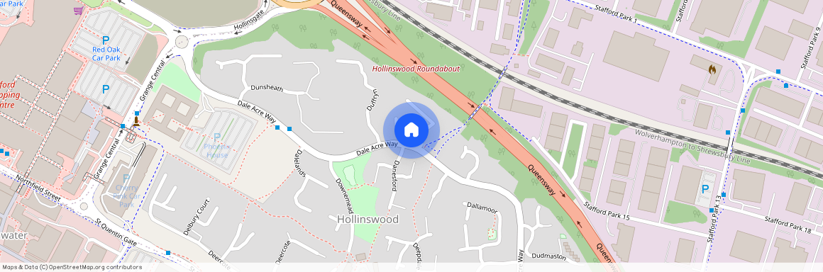 Dinchope Drive, Hollinswood, Telford, Shropshire, TF3