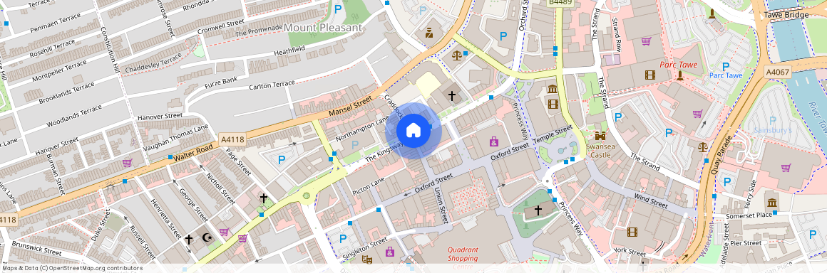 The Kingsway, Swansea