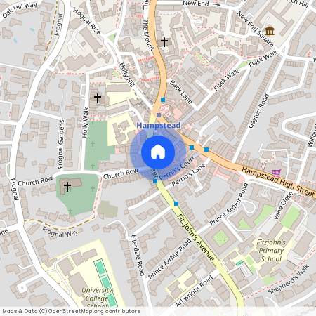 Heath Street, Hampstead, London