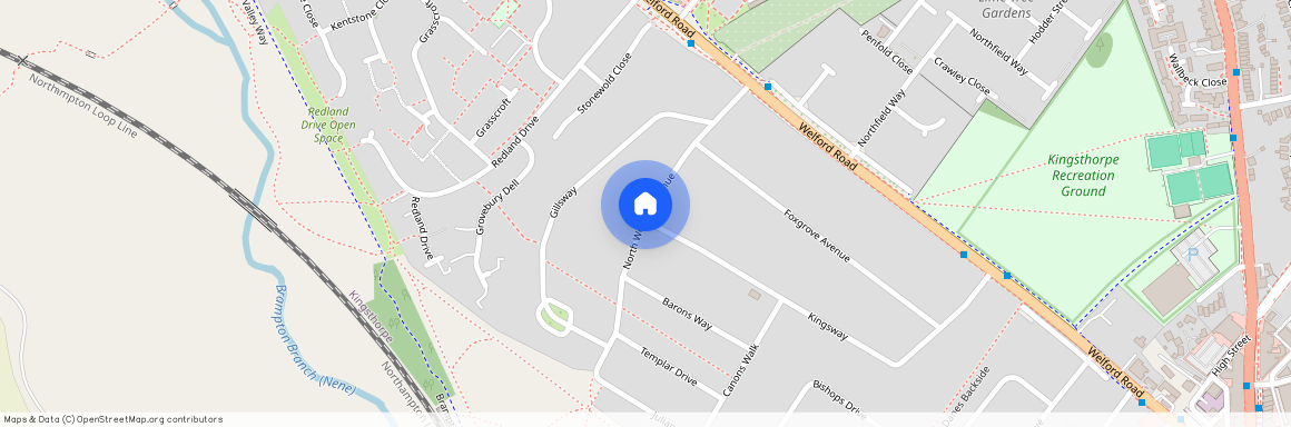 North Western Avenue, Northampton