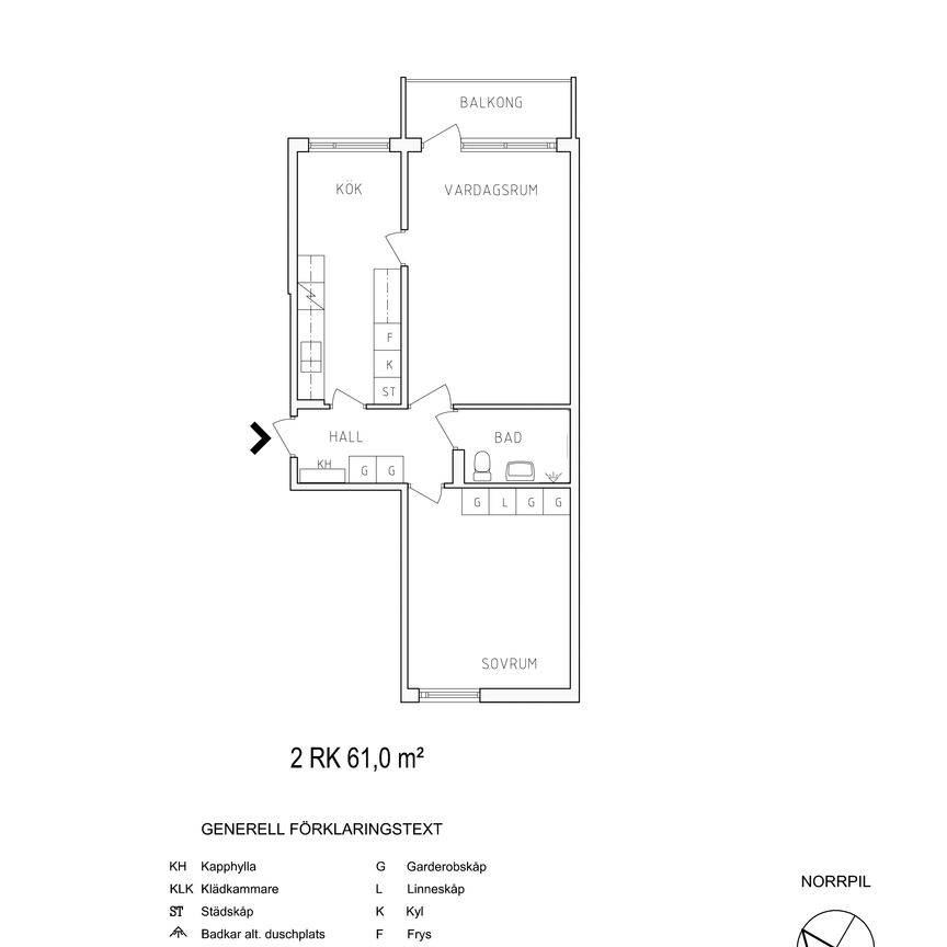 Nygatan 61 B, våning 2 - Photo 2