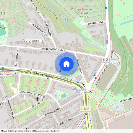 Wendenstr, 44793 Bochum - Bochum-Mitte