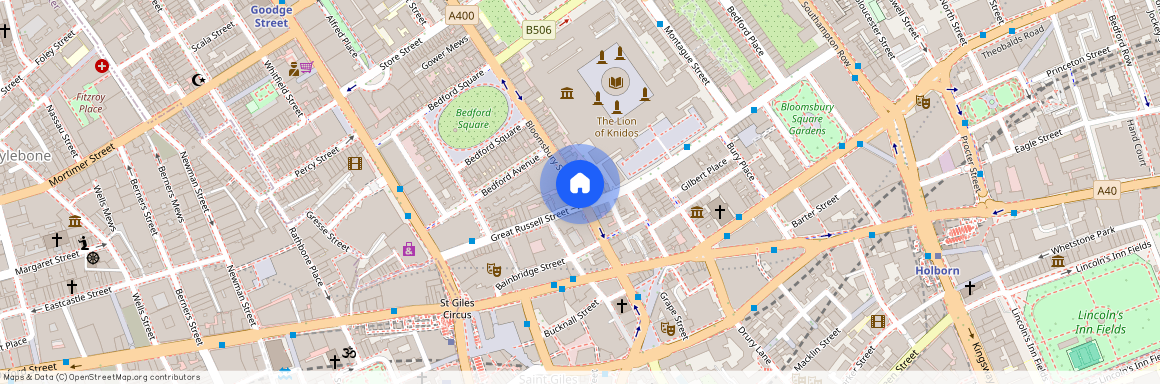 Bloomsbury Street, Bloomsbury, WC1B