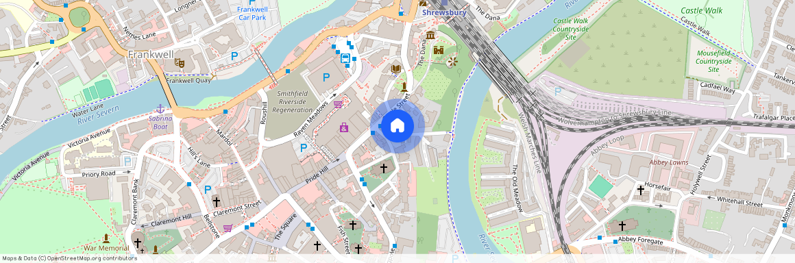 Traitors Gate, St Marys Water Lane, Shrewsbury, SY1