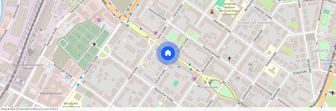 Nürnberger Str. 16, 01187 Dresden OT Südvorstadt-West