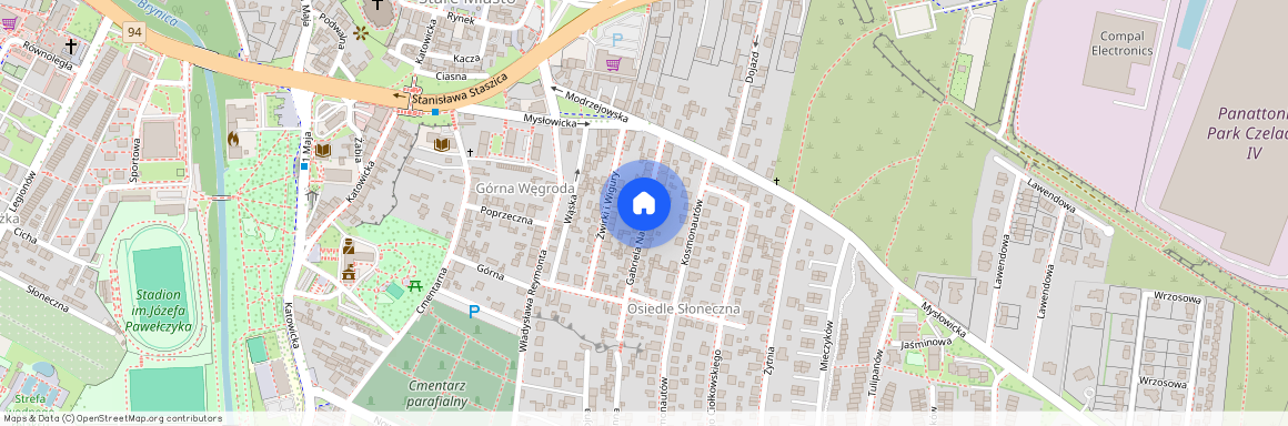 ul. Gabriela Narutowicza, Czeladź, będziński, śląskie