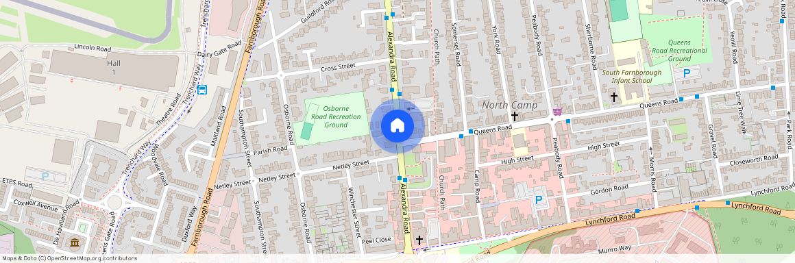 Alexandra Road, Farnborough, GU14