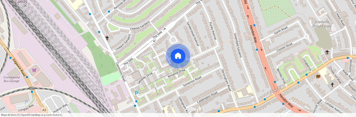 Elsinore Gardens, Golders Green NW2