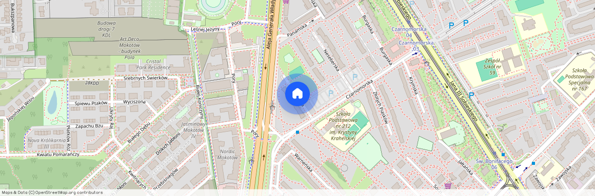 Warszawa, Mokotów, Stegny, Sozopolska