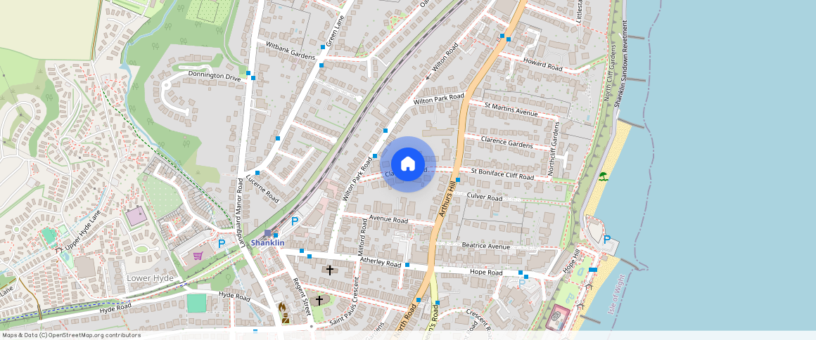 Clarence Court, Shanklin, PO37